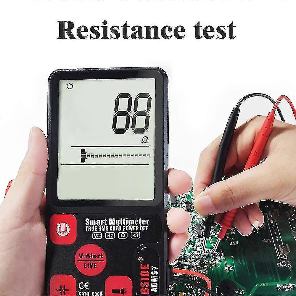 Mini Digital Multimeter Bside Adms9 S7 Tester Voltmeter Resistance Ncv Continuity Test New New