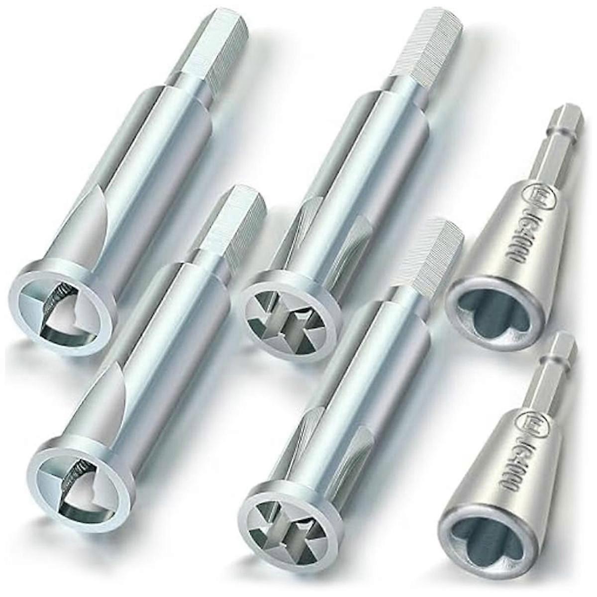 6Pcs Wire Twisting Tool,3/5 Way Wire Stripping Tool and Cable Twister Tool, Wire Stripper and Twist