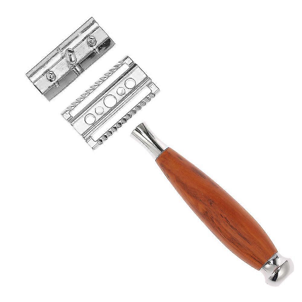 Shaving Razor Safety Razor Double Edge Beard Razor Manual Beard / Mustache Removal Shaving Tool Zinc Alloy