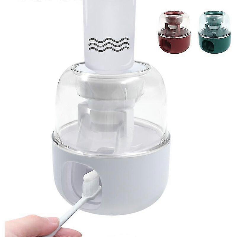 Pumpkin Shaped Automatic Toothpaste Squeezer, Separate Outlet For Adult