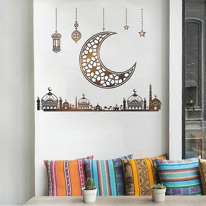 Diy Moon And Stars Wall Decals