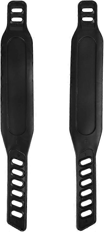 Universal Exercise Bike Pedal Straps, Long Adjustable Rubber Straps for Stationary Bikes Compatible with Most Exercise Bike Pedals