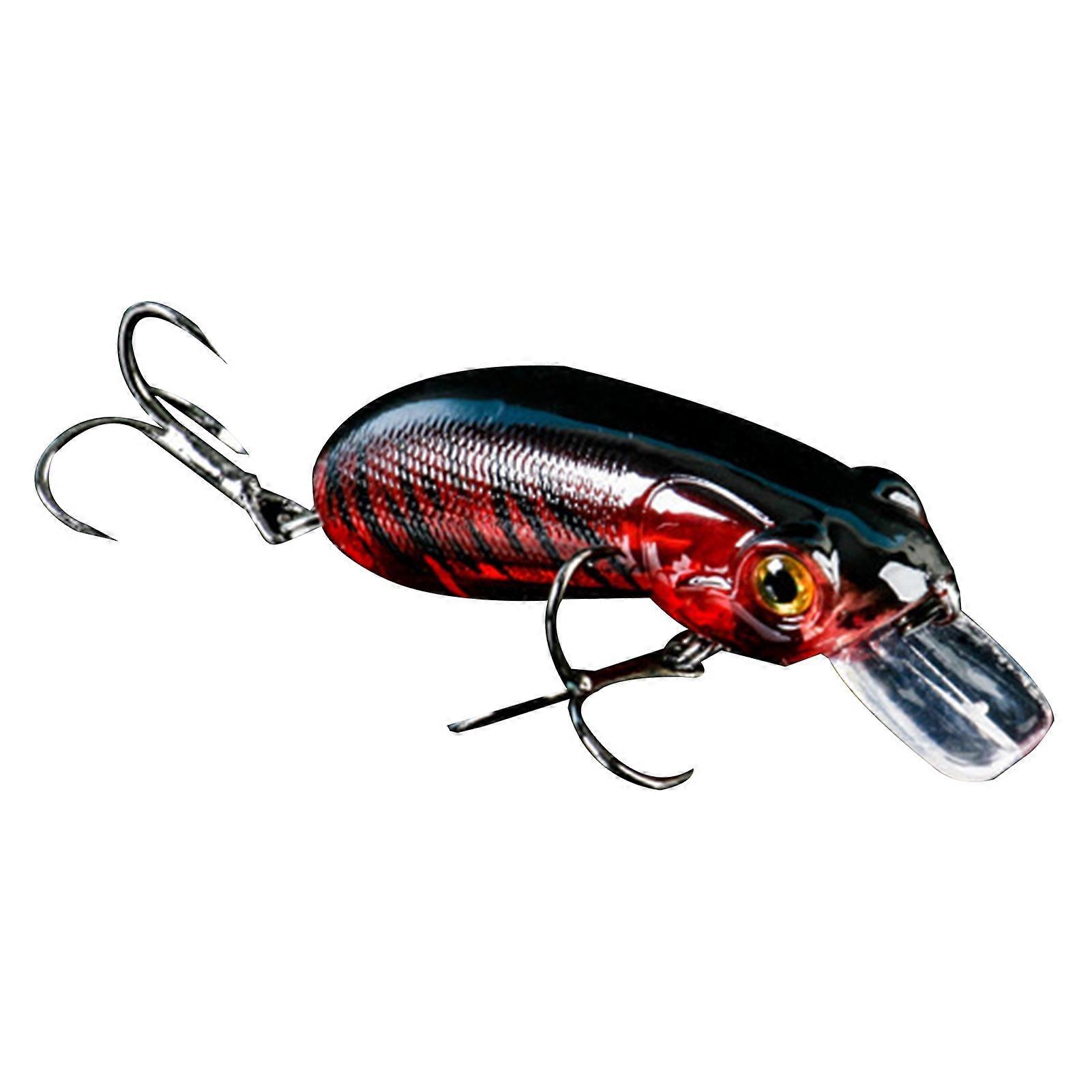 Kaesi 6cm/10g Portable Artificial Bait Sharp Blood Hook Strong Penetration Reusable Compact Fake Bait Fishing Supplies
