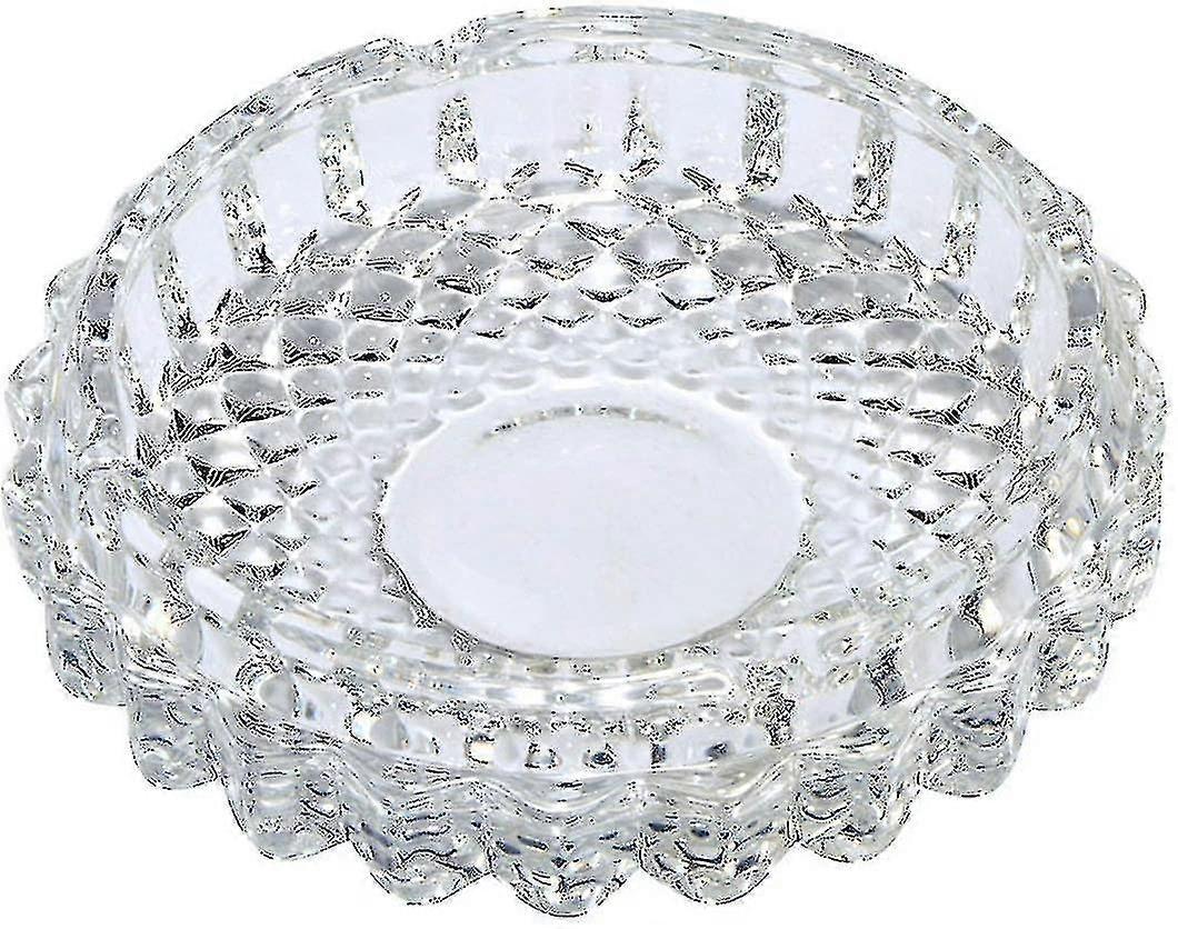 Round Glass Ashtray