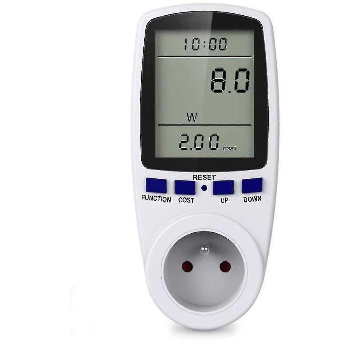 Digital Energy Meter Socket, Power Consumption Socket Energy Monitoring For Large Appliances