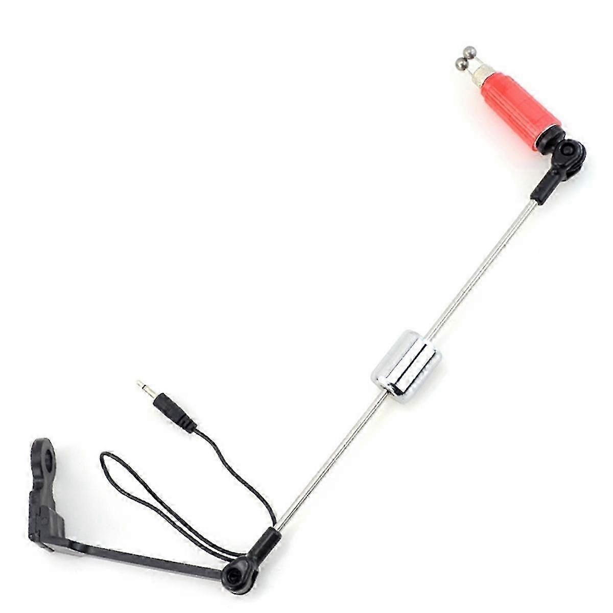 معدات الصيد الأوروبية ، سمك الشبوط الصيد المتذبذب ، أربعة ألوان وامض الصلب قضيب الإنذار ، اكسسوارات الصيد الأحمر