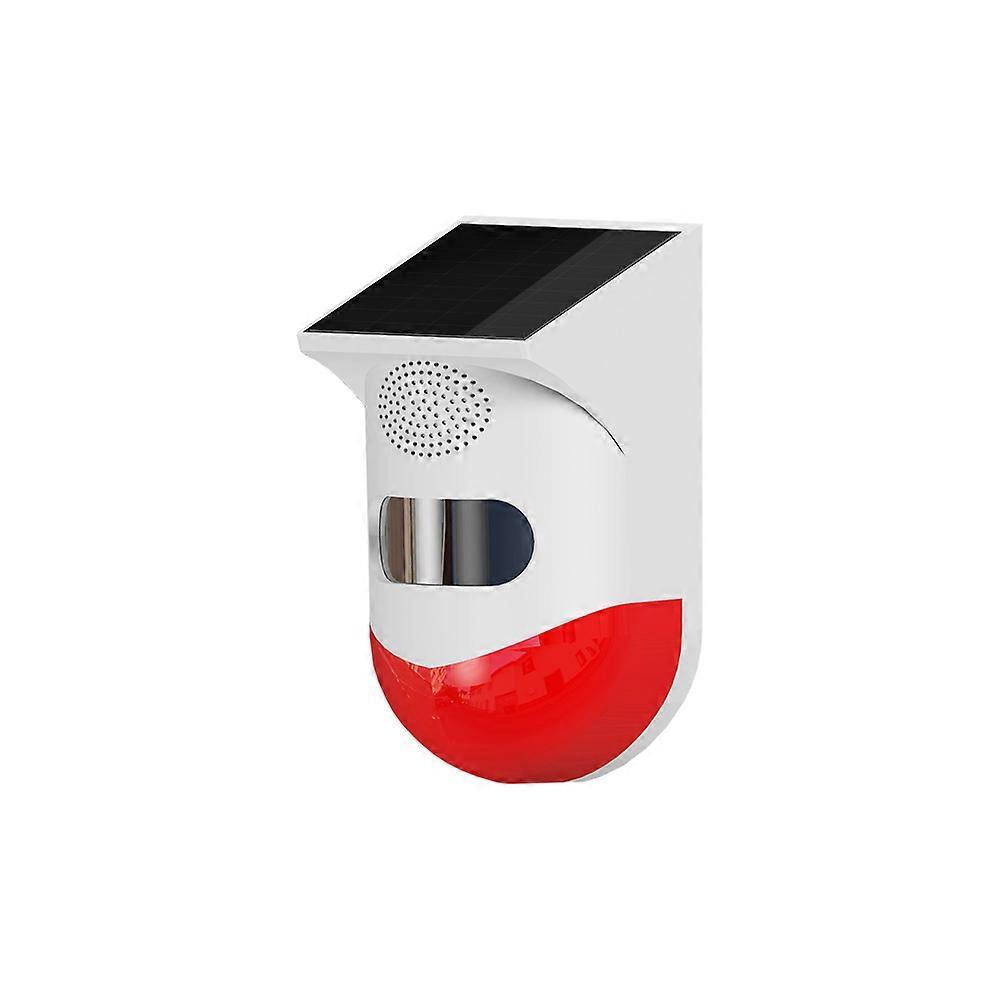 Tuya Motion Sensor Smartlife Outdoor Farm Garden Solar Charge PIR Sensor Security Sound Light Alarm Movement Detector Smart Wifi