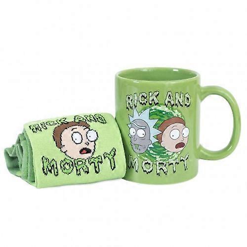Rick And Morty Mug and Sock Set