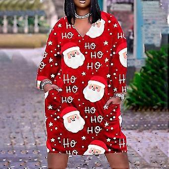 Santa Claus Print Dress Women Fashion Short Sleeve Christmas Dresses Party Evening Luxury Festival Gifts Dress Maxi Elk Vestidos | Fruugo NO Santa Claus Print Dress Women Fashion Short Sleeve Christmas Dresses Party Evening Luxury Festival Gifts Dress Maxi Elk Vestidos | Fruugo NO