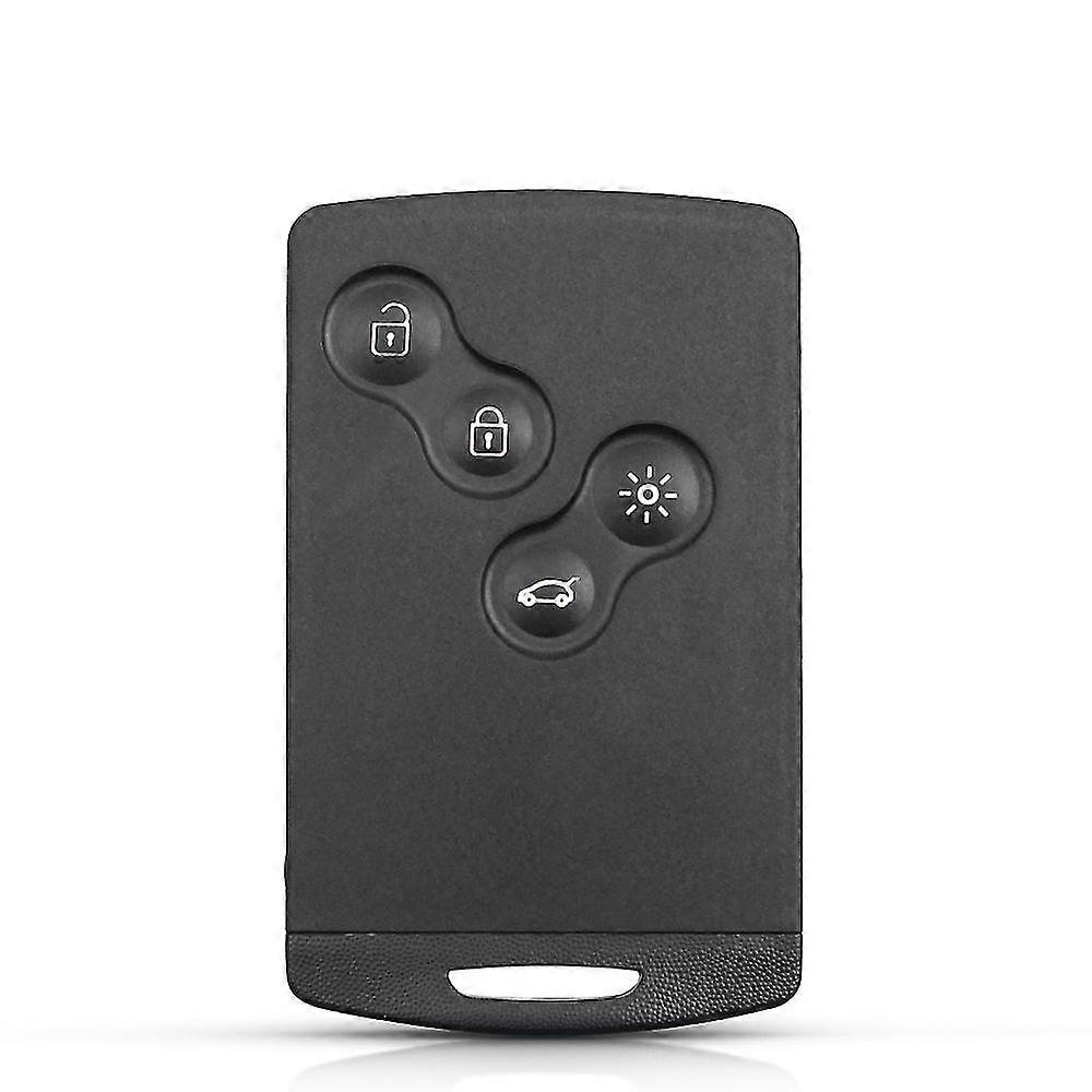 Smart Card Remote Key For Renault Megane Fluence Laguna Scenic Clio Captur Koleos 433mhz Id46 Pcf7952 Chip 4 Buttons Key