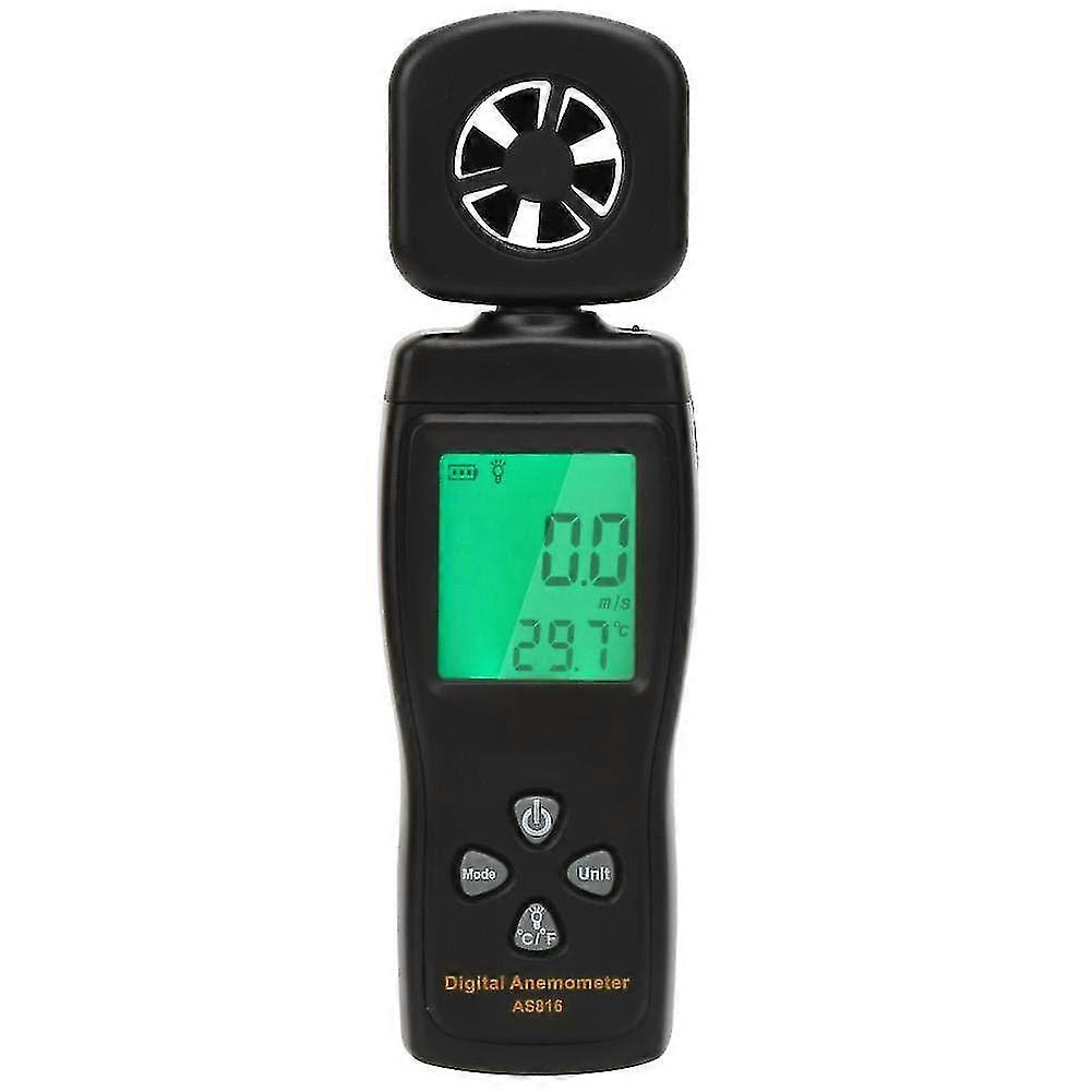 Anemometer Air Flow Tester, Mini Digital Anemometer 0.3-30m/S