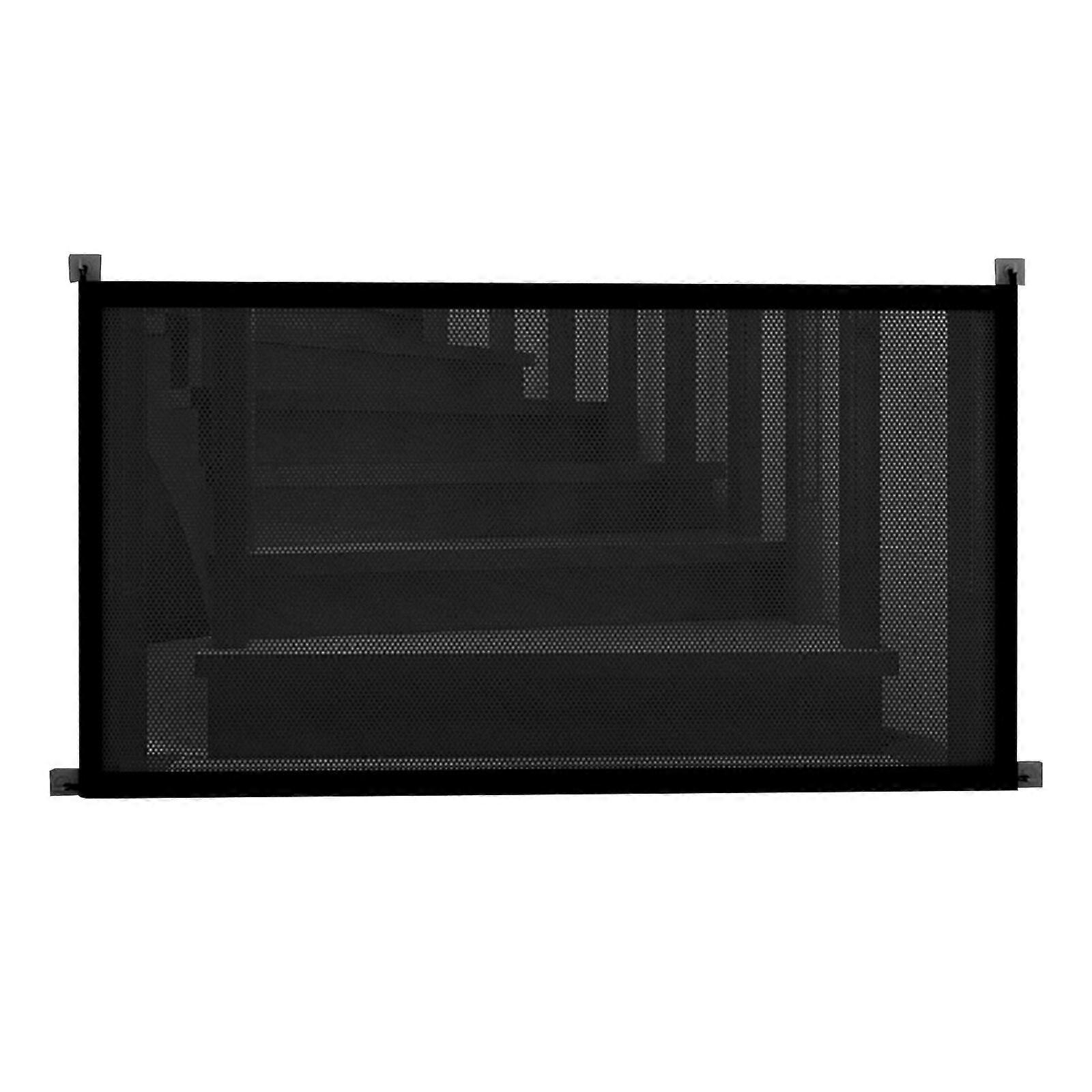 Obstacle pliable Porte d’isolation intérieure Clôture Portes Portes Sécurité Enceinte Protection Net Bébé Parc, 100% Nouveau