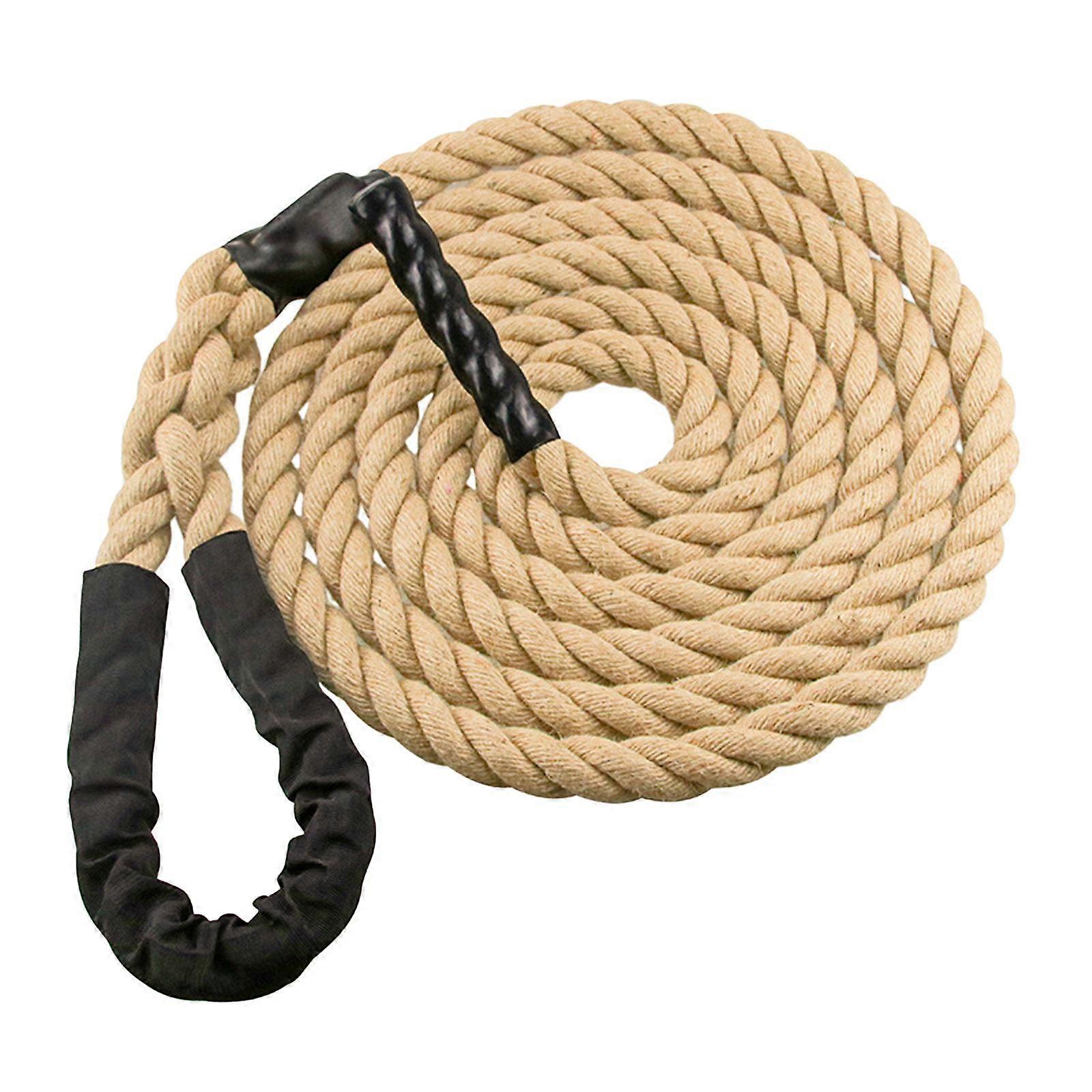 Gym Climbing Rope Jute Rope for Working Out Exercise Strengthen Muscle Power 3 Meters