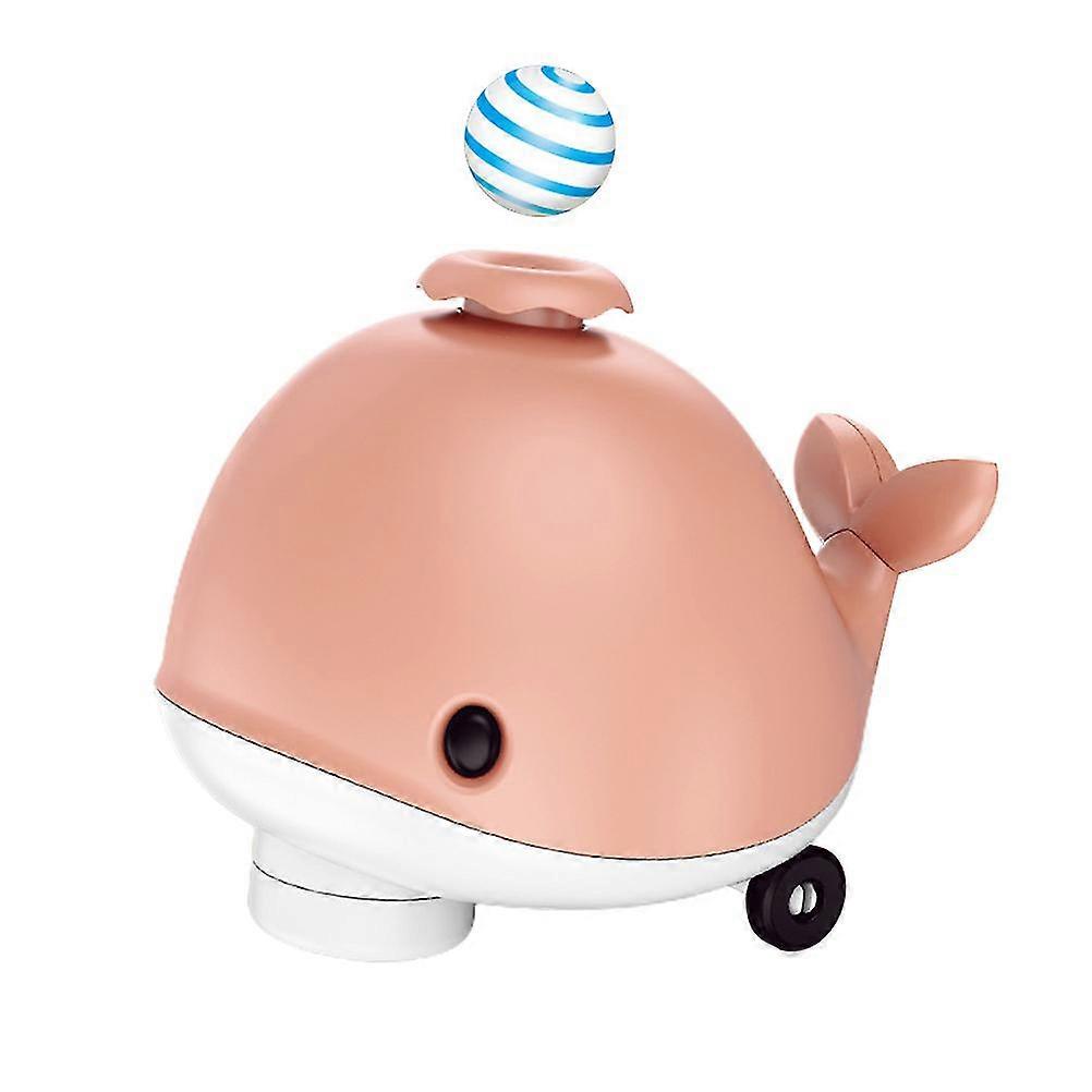 Kids Electric Floating Ball Whale Toy - Balancing Blow Games with Dolphin Design