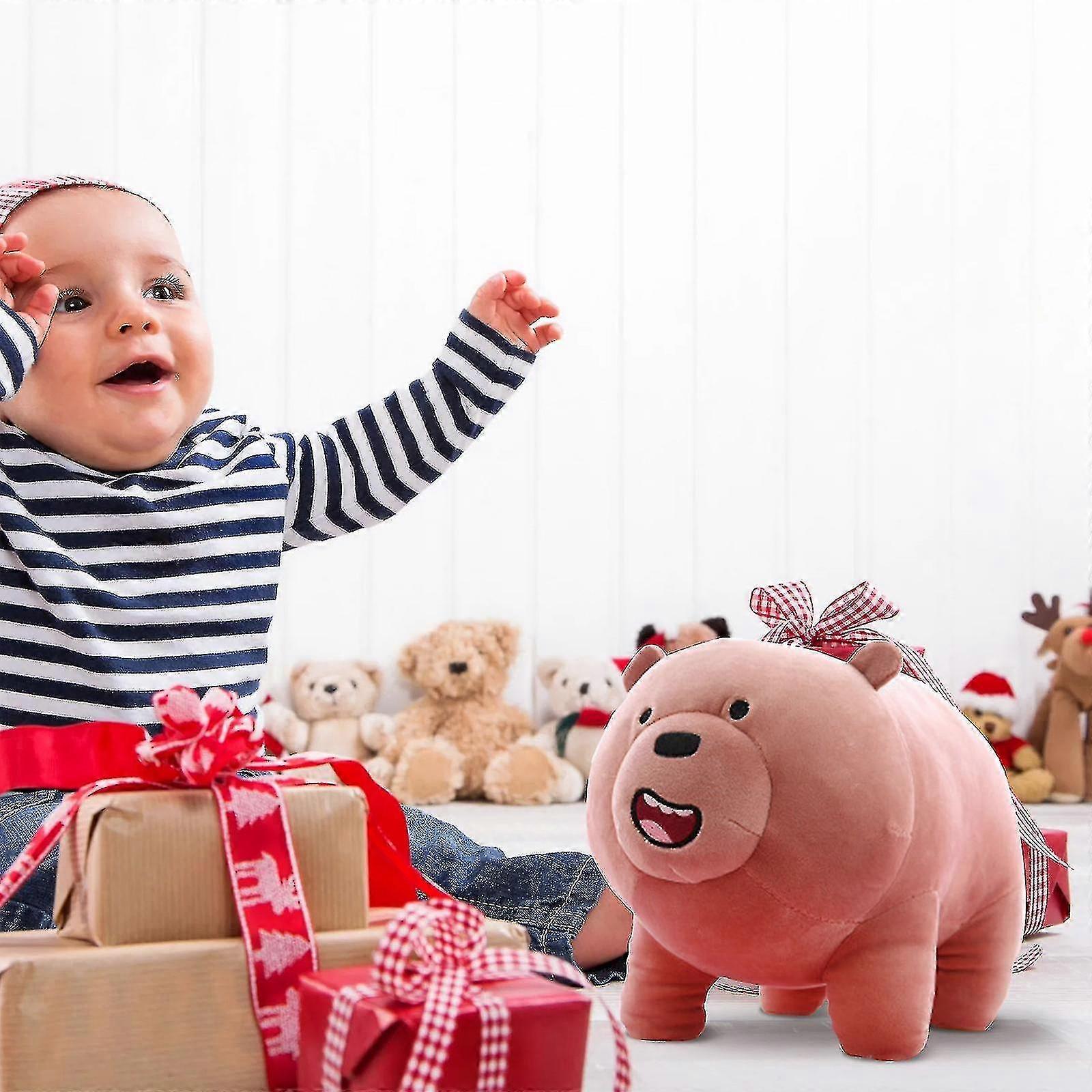 نحن الدببة العارية المحنطة الجليد الدب الباندا أشيب لينة أفخم اللعب Kawaii أفخم للبنين بنات الاطفال ه