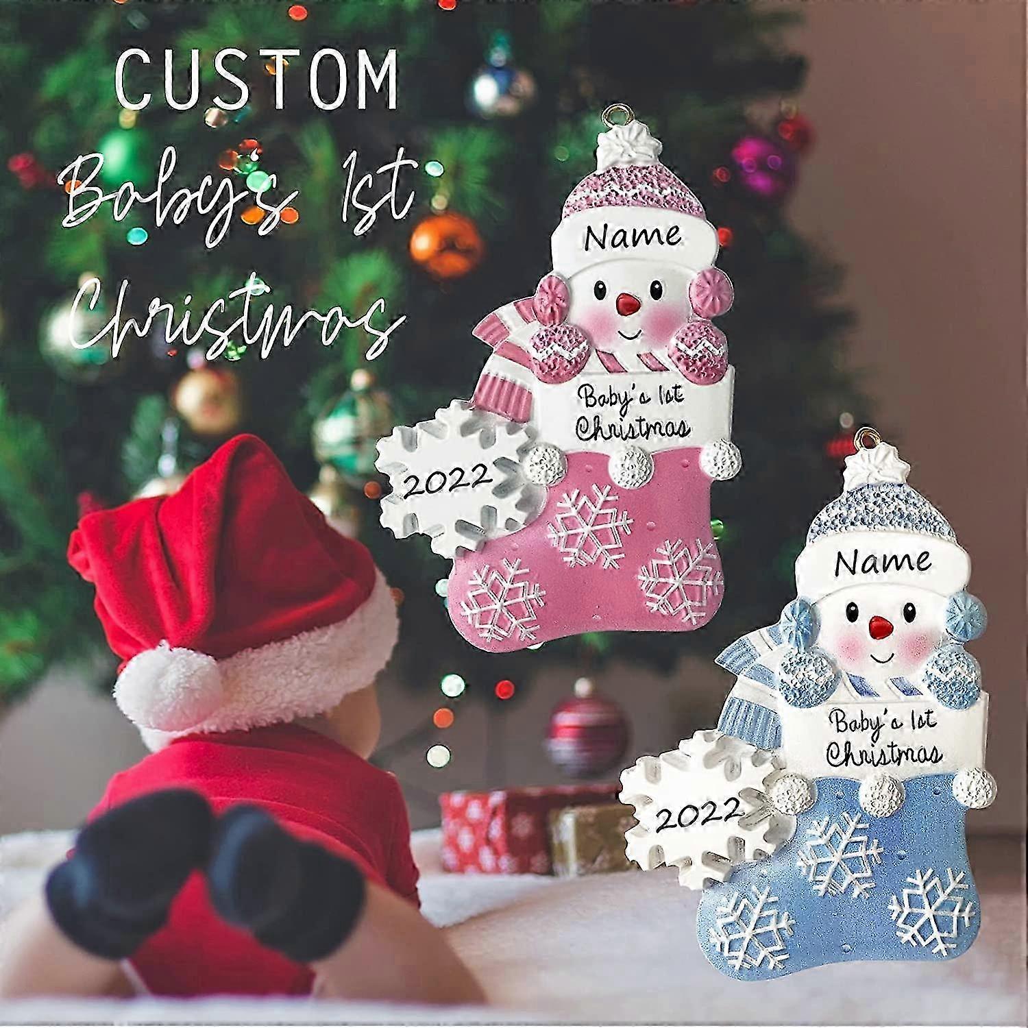 Baby's First Christmas Ornament  Personal