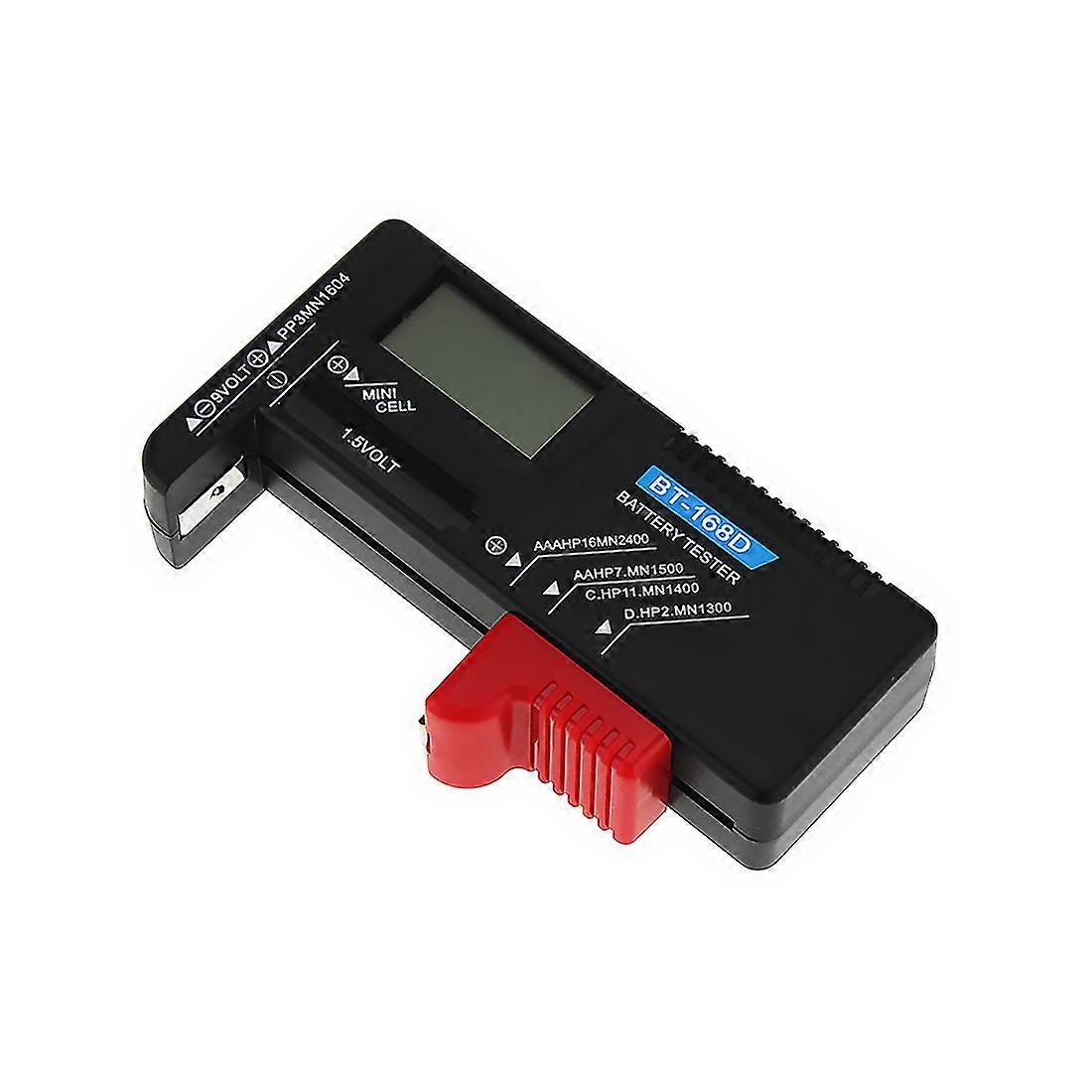 Digital Battery Tester Volt Checker for 9V 1.5V Button Cell Universal Rechargeable AAA AA C D Battery Testing Device Voltage