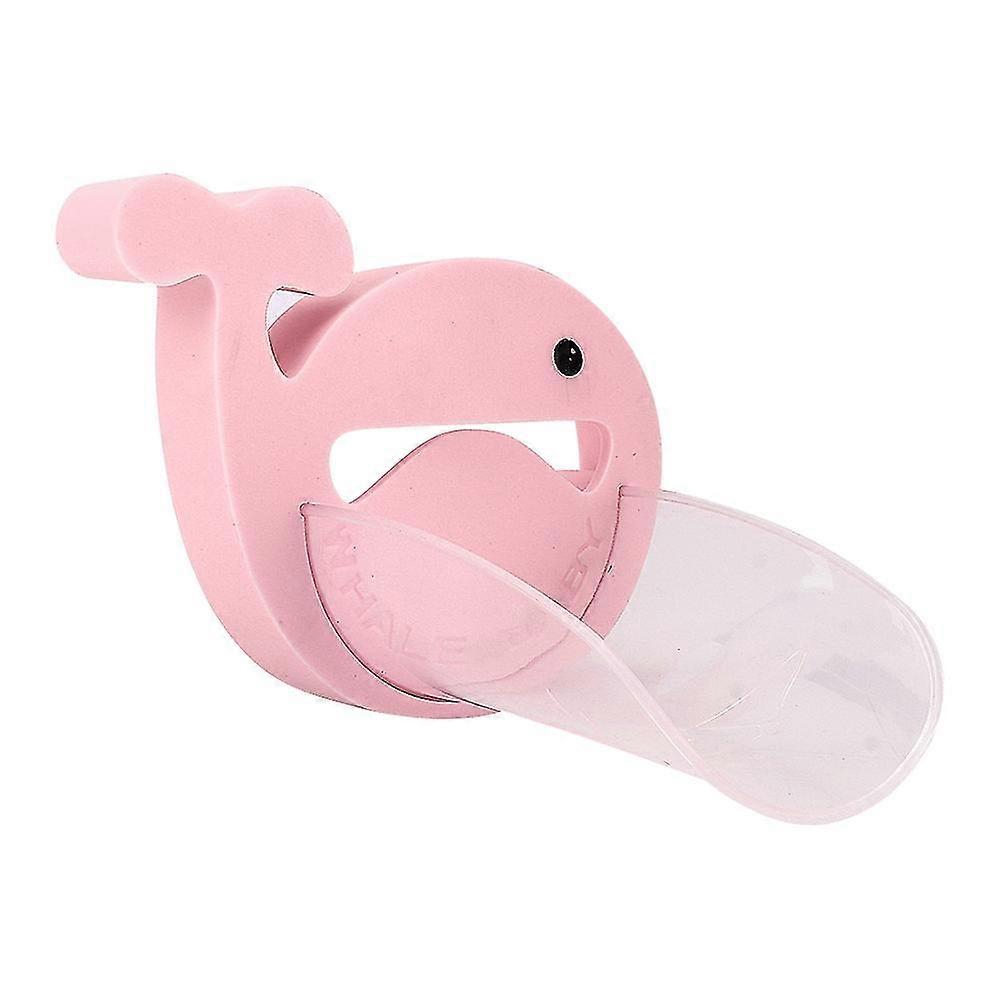 Infant Sink Extendable Faucet Pink Nozzle Handle for Easy Hand Washing