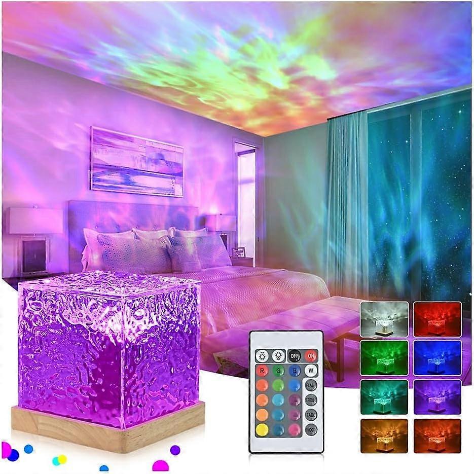 Starry Sky Projector, LED Night Light 3D Galaxy Star Projector Lamp Dimming 16 Colours 30 Lighting Modes with Remote Control