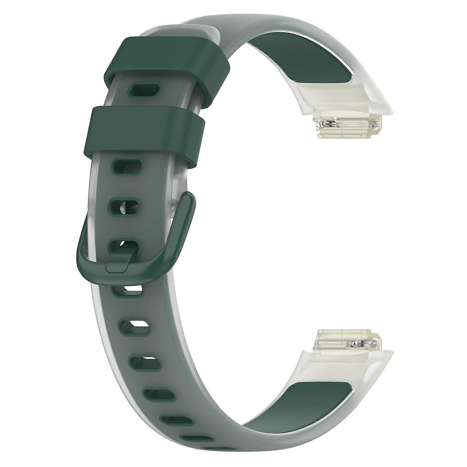 Two Color Transparent Silicone Strap For Fitbit Inspire 3