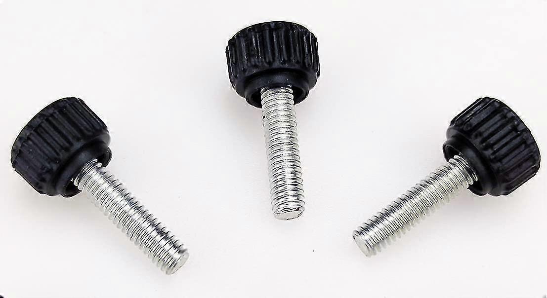 20-piece M6 Thumbscrews Threaded Knurled Thumbscrew Grip Knobs Thumb Screw