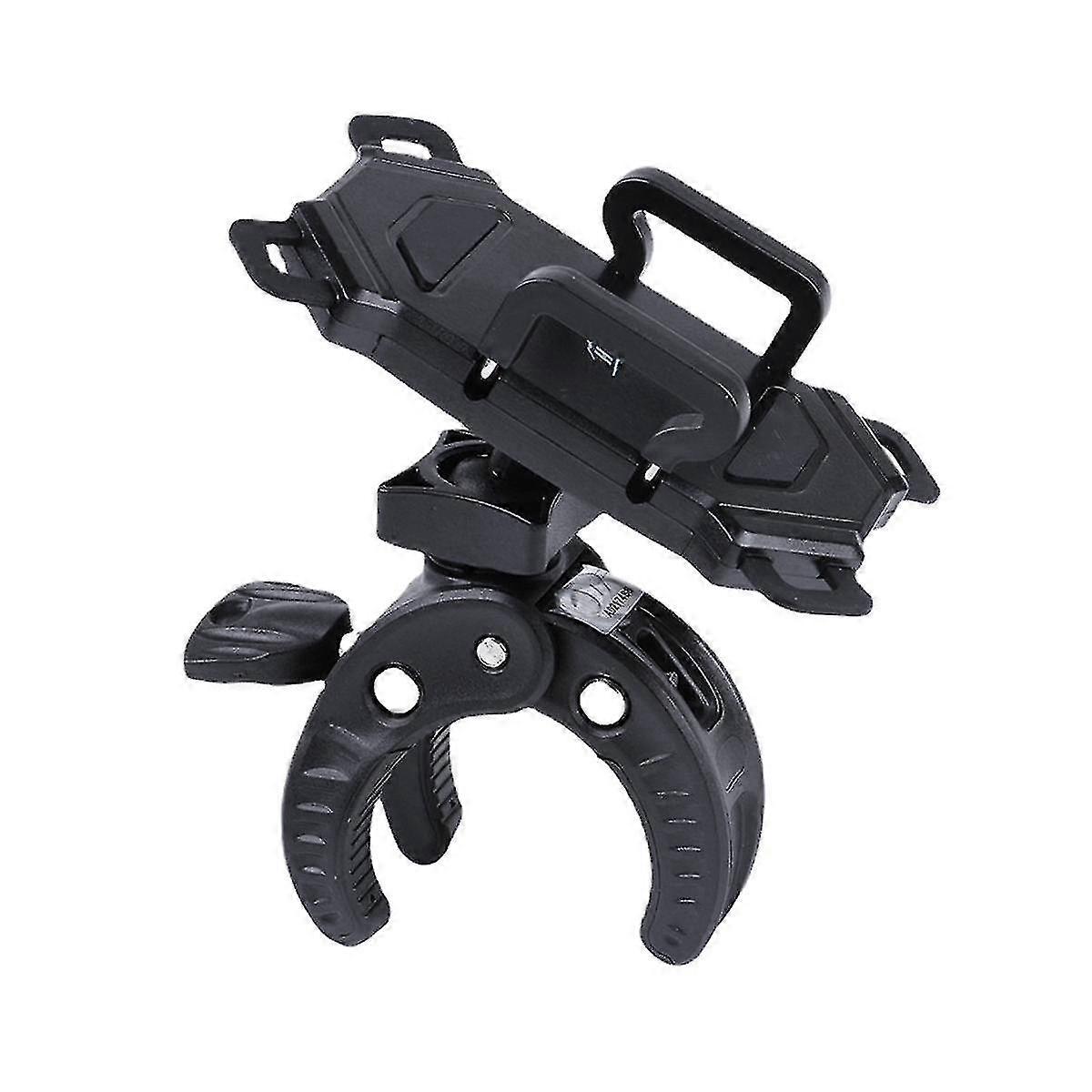 Mobile Phone Bracket Microphone Bracket Strap Anti- Shock-absorbing Outdoor Bicycle Bracket