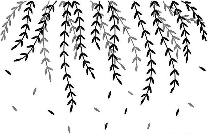 PVC Wall Stickers Wall Decoration Triangle Pattern 900x390mm 2 sheets/set