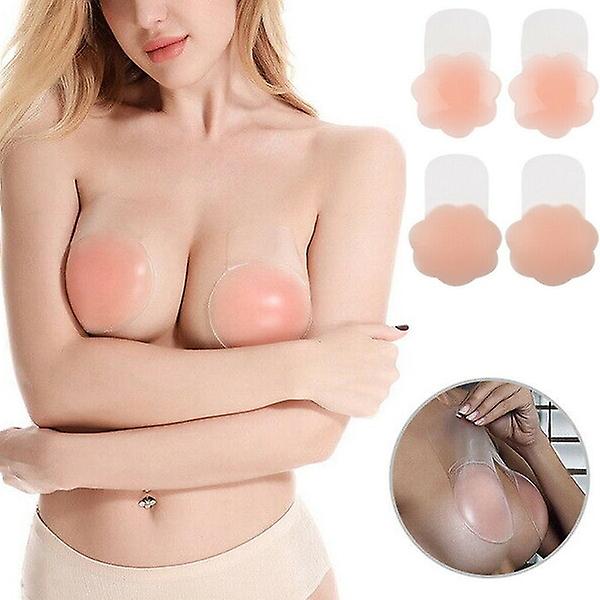 Femmes Pétales de sein Réutilisable Lift Nipple Cover Invisible Breast Cover