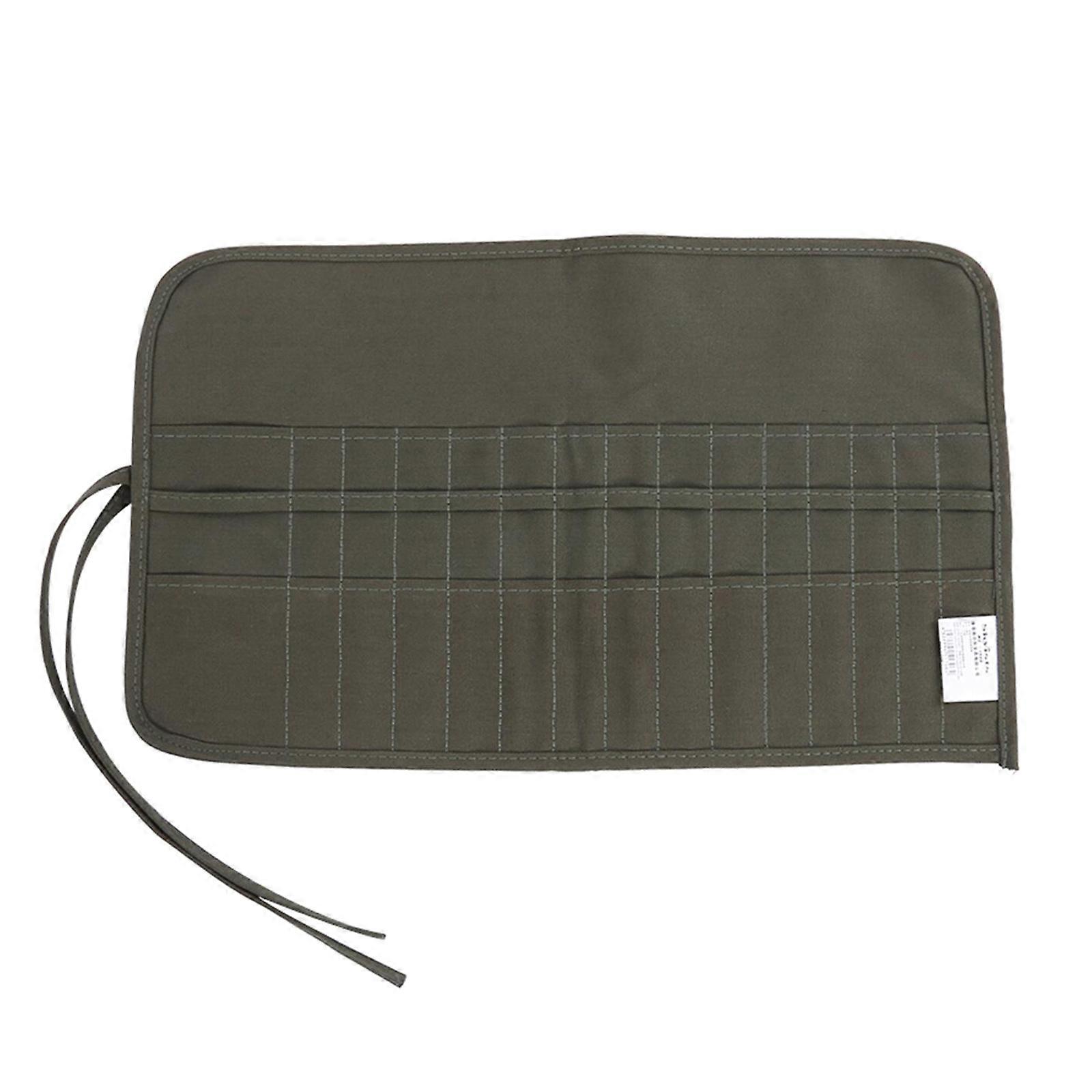 רול למעלה מחזיק מברשת צבע 30-חריץ אמן בד שמן צבע שקית עבור מקרה הו