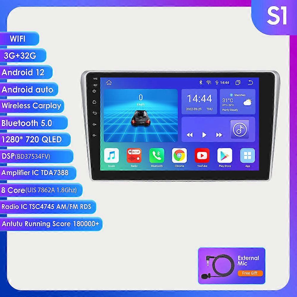 Auto Android 12 Radio for Toyota Avensis T25 2002 2008 2003 2004 2005 2006 Car Stereo Multimedia GPS Navigation Carplay WIFI