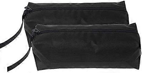 2 Pack Tools Organizer Pocket Canvas Small Tool Bag Multi-Purpose Heavy Duty Tool Pouch Tote Bags with Hanging Loop for Wrenches, Screwdrivers, etc (S