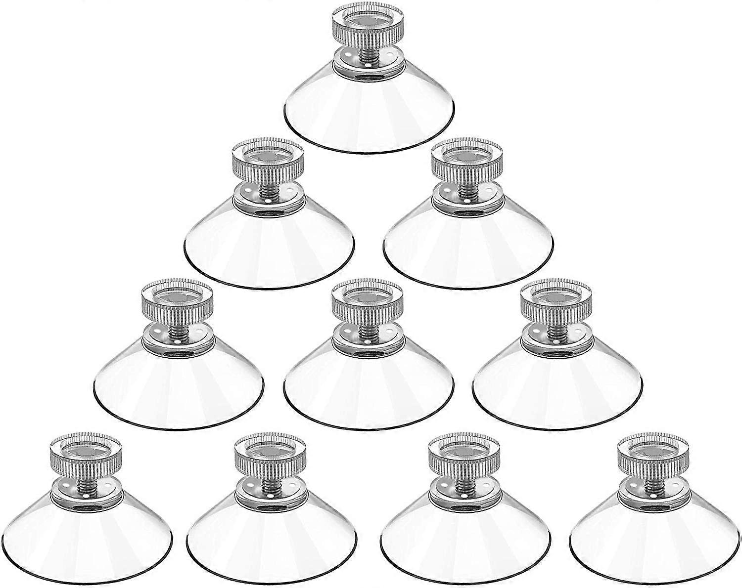 Suction Cups with Thread with Knurled Nuts Transparent, Kitchen Suction Cups Fixture