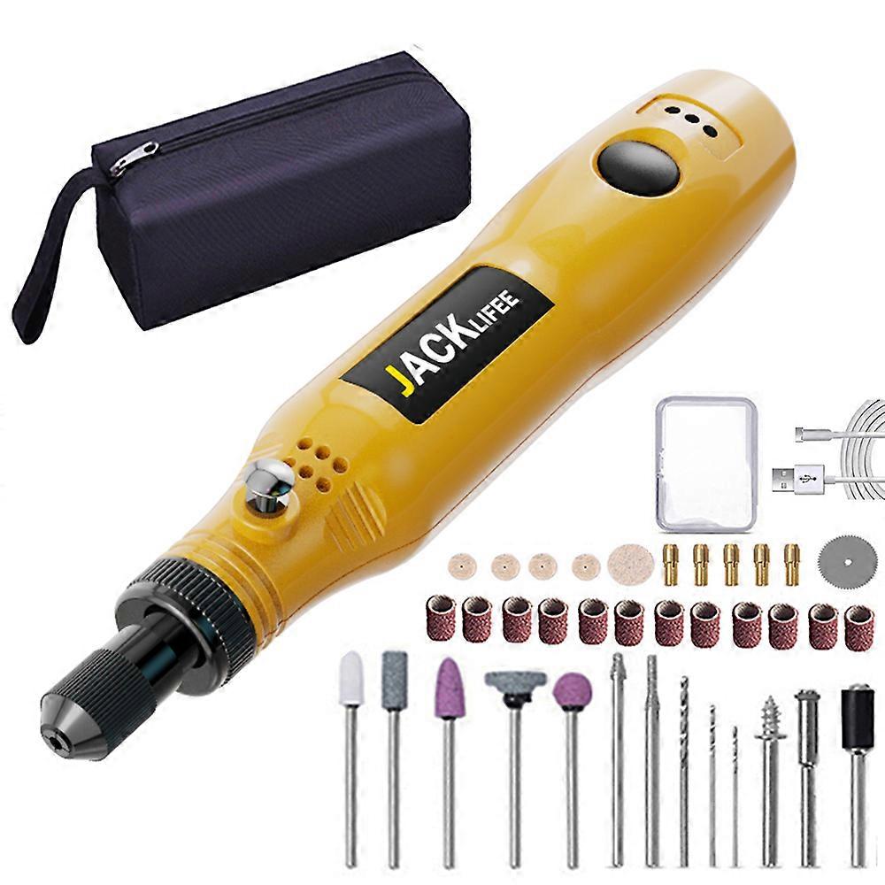 USB Cordless Rotary Tool Kit Woodworking Engraving Pen DIY For Jewelry Metal Glass Mini Wireless Drill