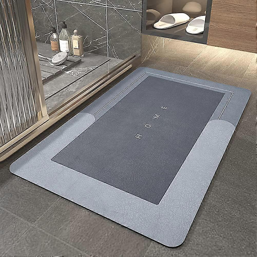 Non-slip Bath Mat, Fluffy Bathroom Rug, Kitchen Mat, Soft Microfiber Shower Mat