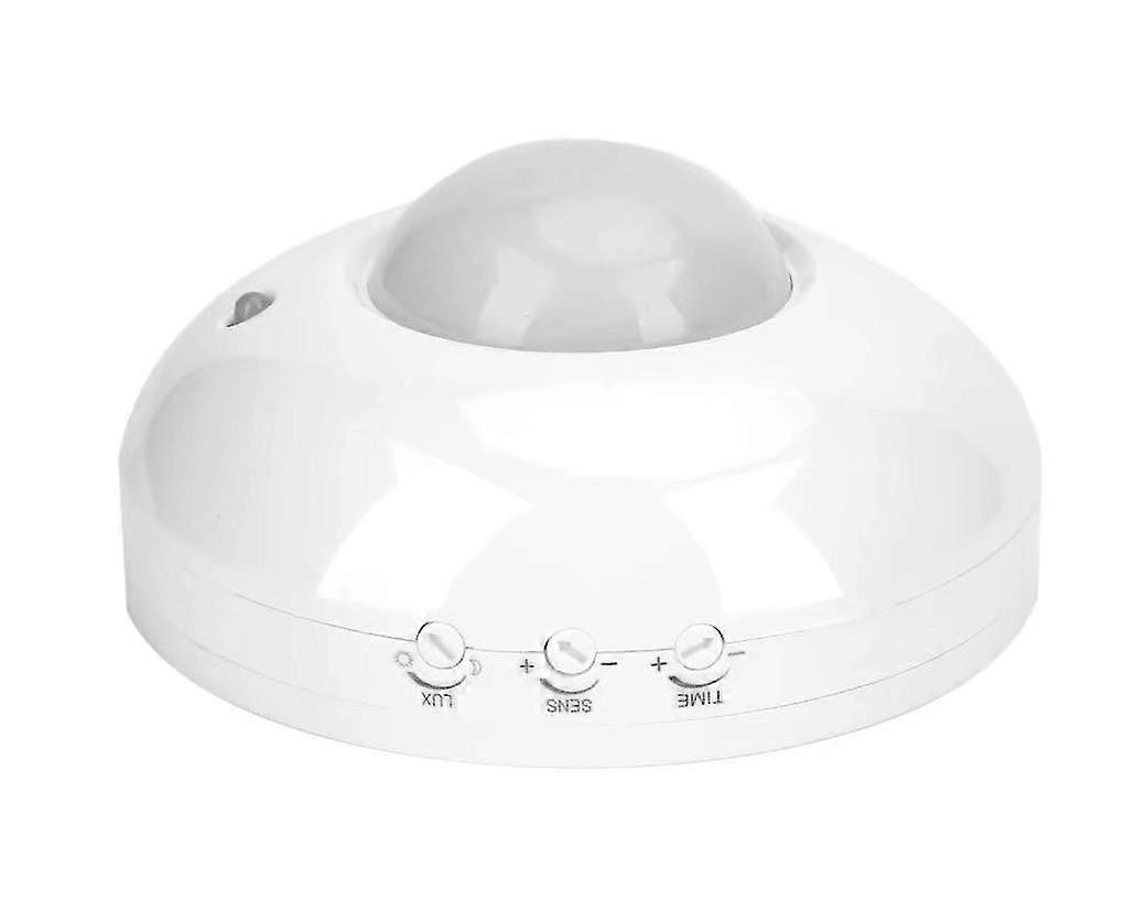 Motion Sensor Light Led Ceiling Lights Flush Mount Switch, For Kitchen Hallway Bathroom, Adjustable Body Motion Movement, Infrared Detecto(1pc, White)