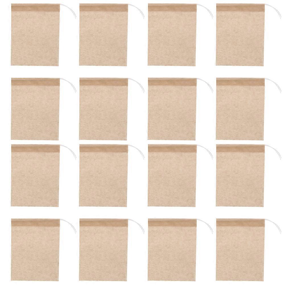 400 Stück Kaffeesieb Papier Tee-Ei Einweg-Tee-Ei heißsiegelbare Teebeutel Netzfilterbeutel