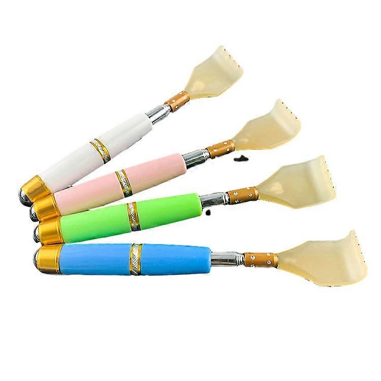 2pc New Portable Random Color Convenient Claw Telescopic Back Scratcher For Massage