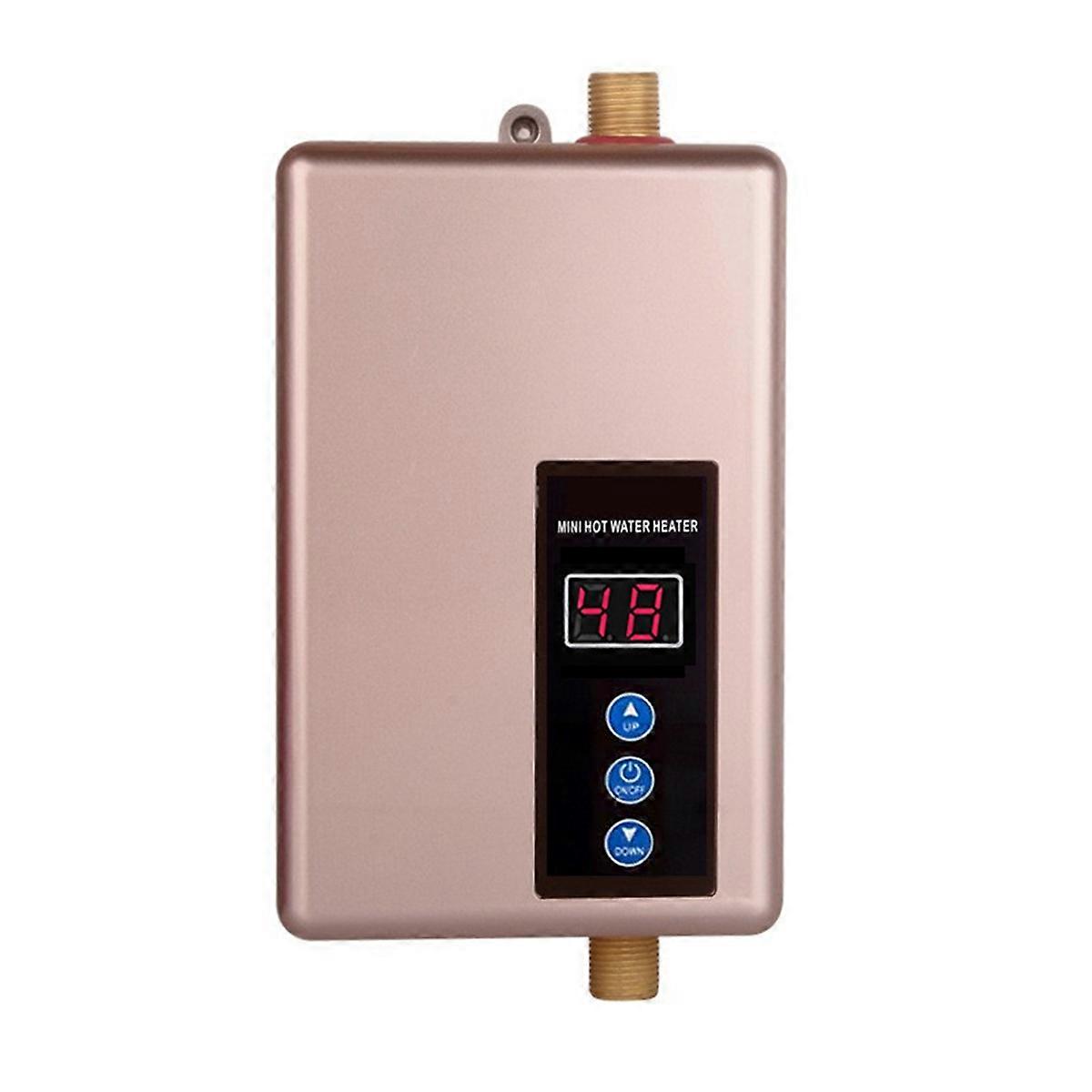 5500W Electric Water Heater 220V Instantaneous Tankless Instant Inverter Water Heater Fast Heating