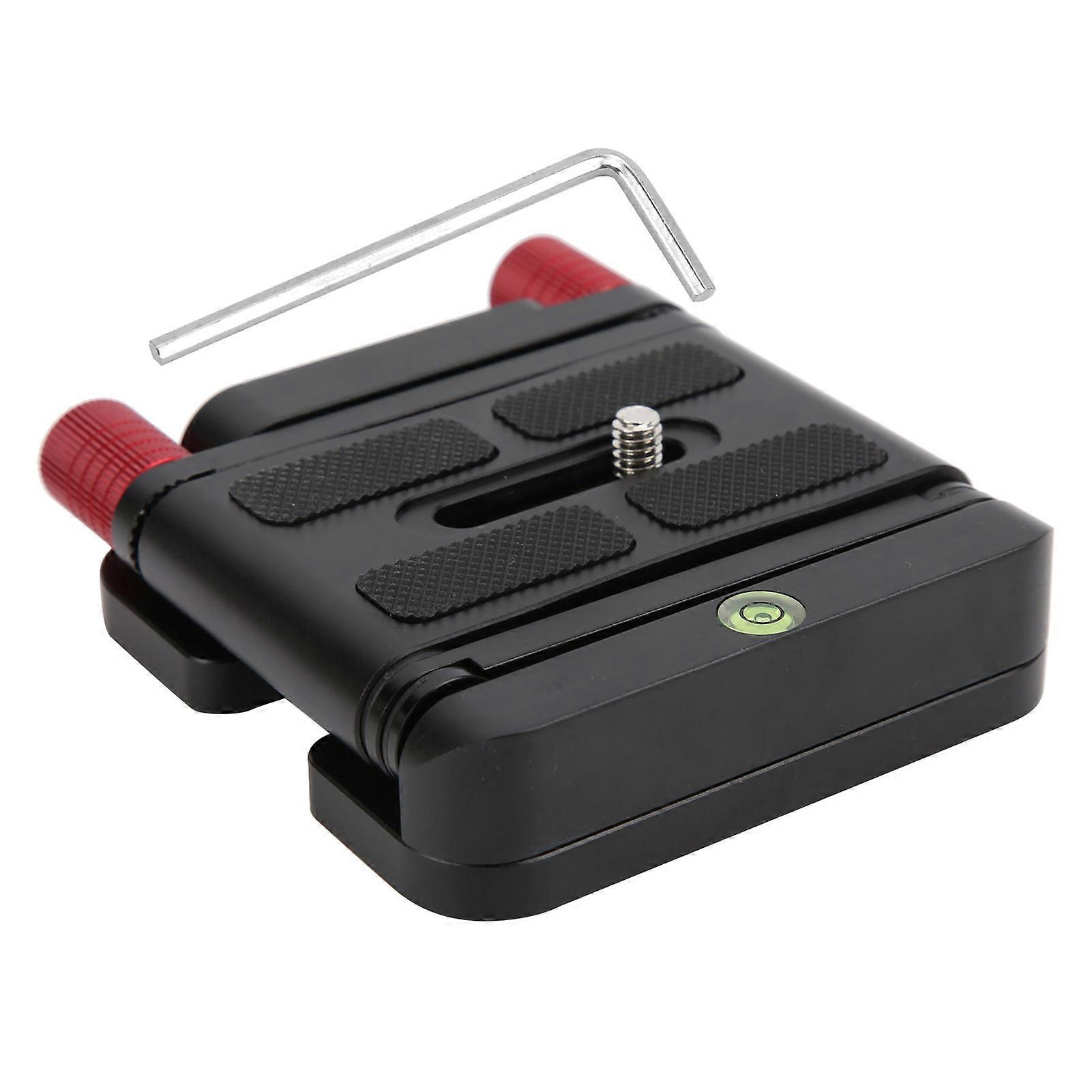Z-Shaped Aluminum Alloy Foldable Desktop Camcorder Bracket with Quick Release Plate and Tilt Head