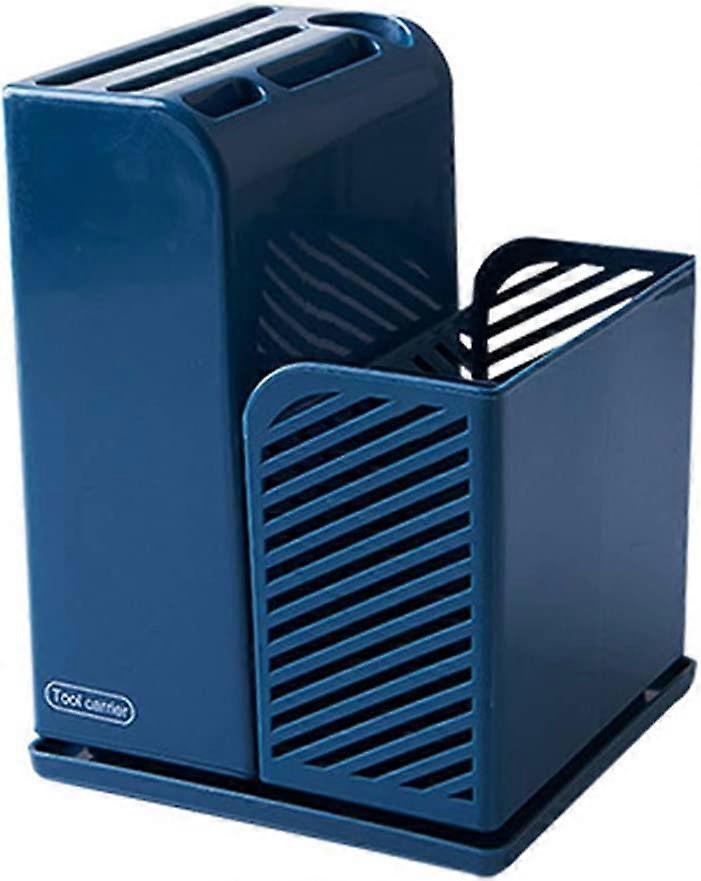 Multifunctional storage rack for chopsticks / x / kitchen cutlery  Blue