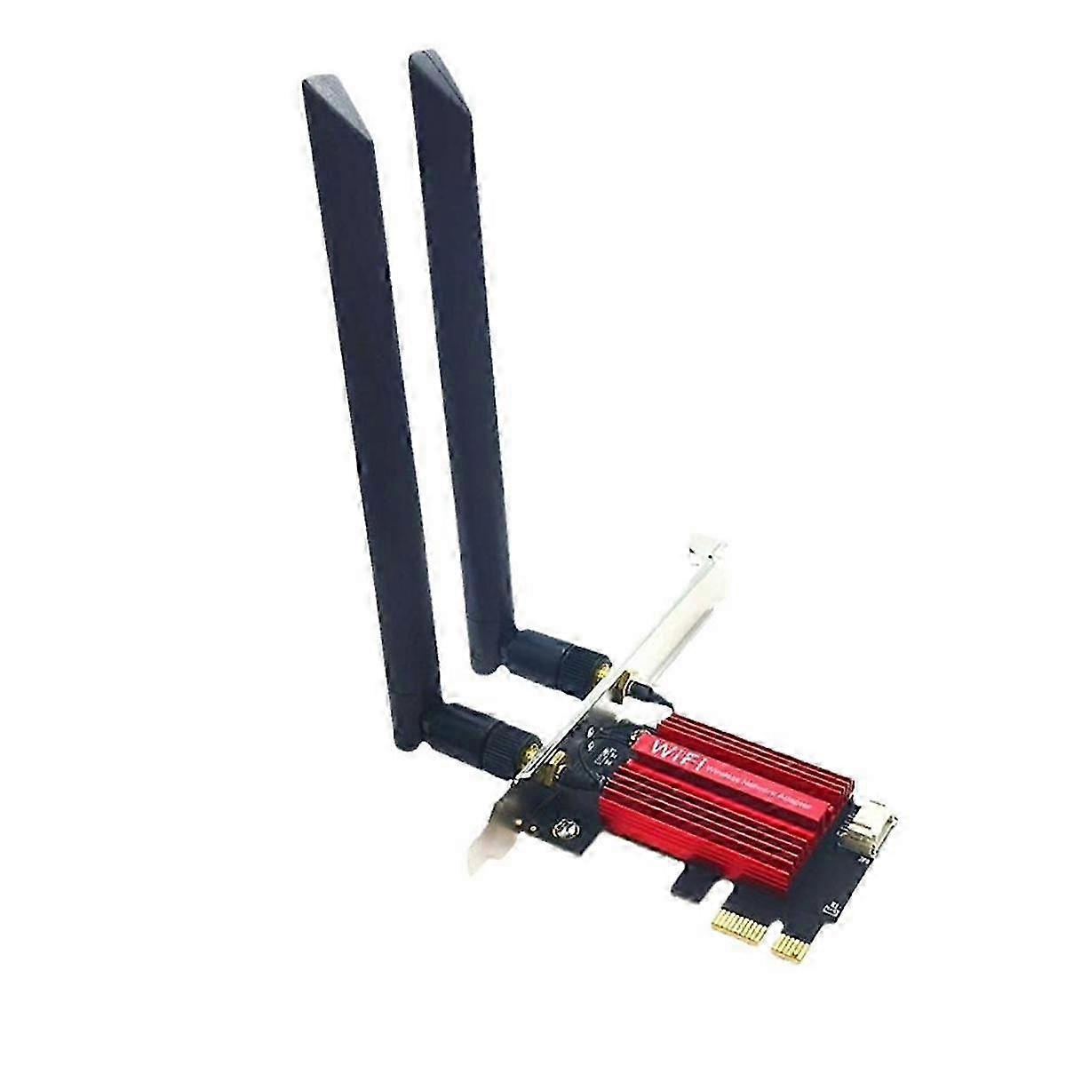Für Be200 Pcie Wifi Adapter Wifi 7 8774 Mbit/s Bluetooth 5.4 Gaming PC 2.4G / 5G / 6GHz Wireless Network C