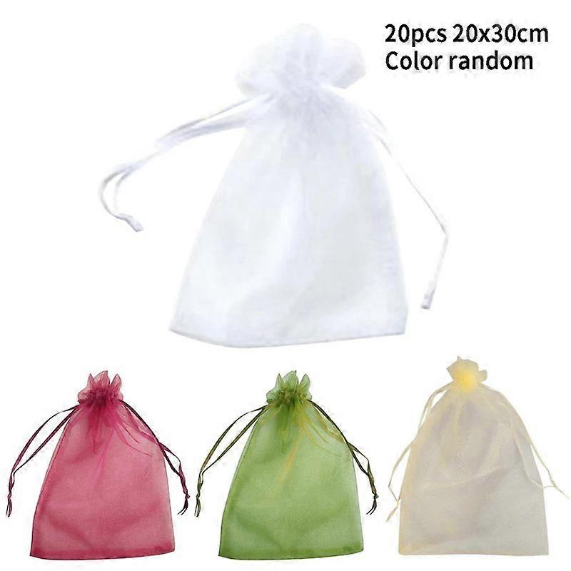 Frukt Beskyttelse Vesker Hage Netting Jordbær Vesker Mesh Druer Bag Vokse Vesker