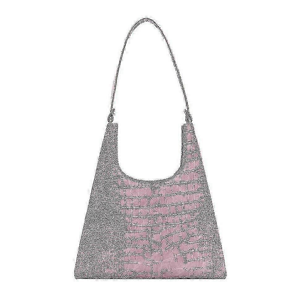 קלע רוכסן מזדמן נשים מפוצלות רטרו תנין פו תיקי כתף יו