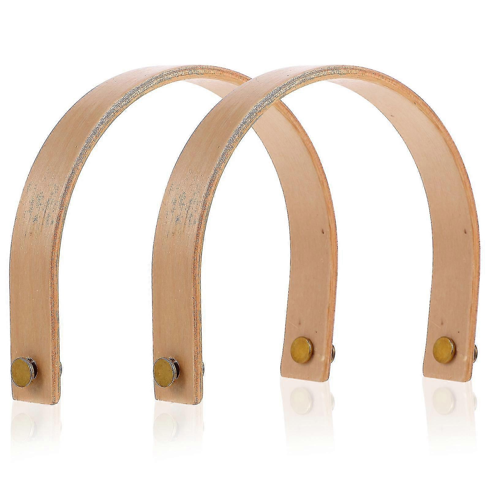 2 Sets Of Wooden Teapot Handles U-shaped Kettle Handles Tea Pot Handle Replacement Teapot Supplies