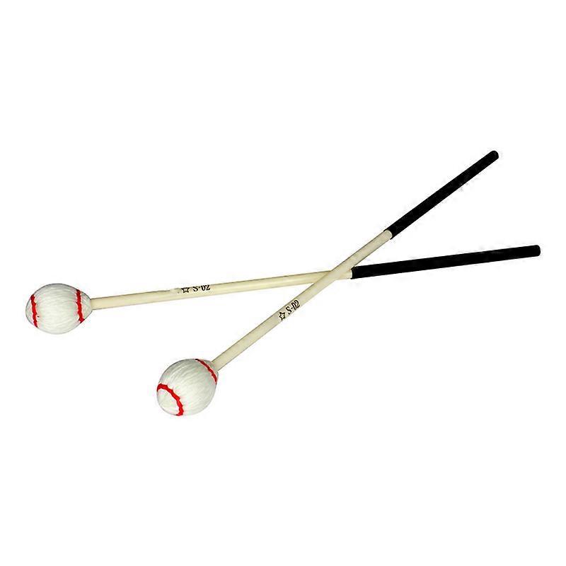 Marimba Mallet White Marimba Hammer Drum Stick Drum Hammer Circle White Percussion Instrument Acces