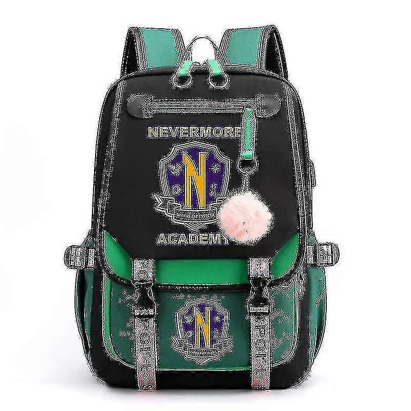 Addams Ryggsäck Tonårsflickor Pojke Bärbar Dator Ryggsäck Student Axel Skolväska Skolväska Mode Väska 2023