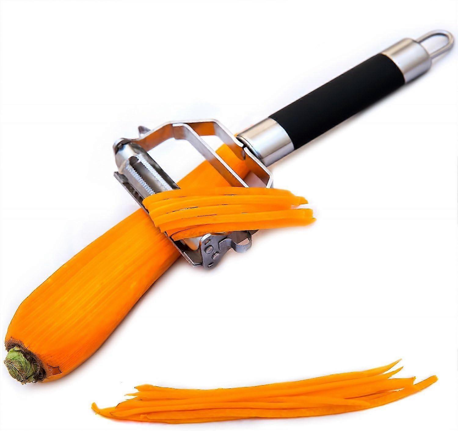 Peeler & Vegetable Peeler , Non-slip Comfortable Handle , Tool for Making Delicious Salads and Veggie Noodles,Sliver