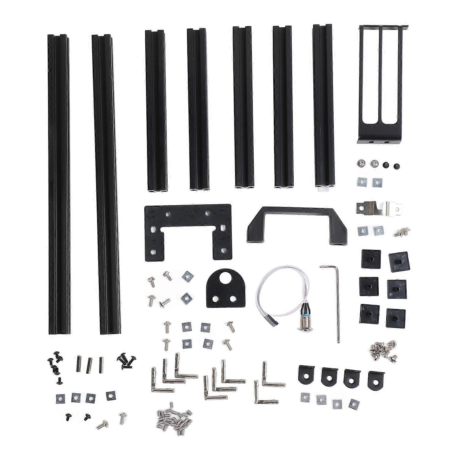 DIY Computer Motherboard Case Rack Heat Dissipation Vertical Open Aluminum Frame Chassis Rack DIY Open Chassis Frame