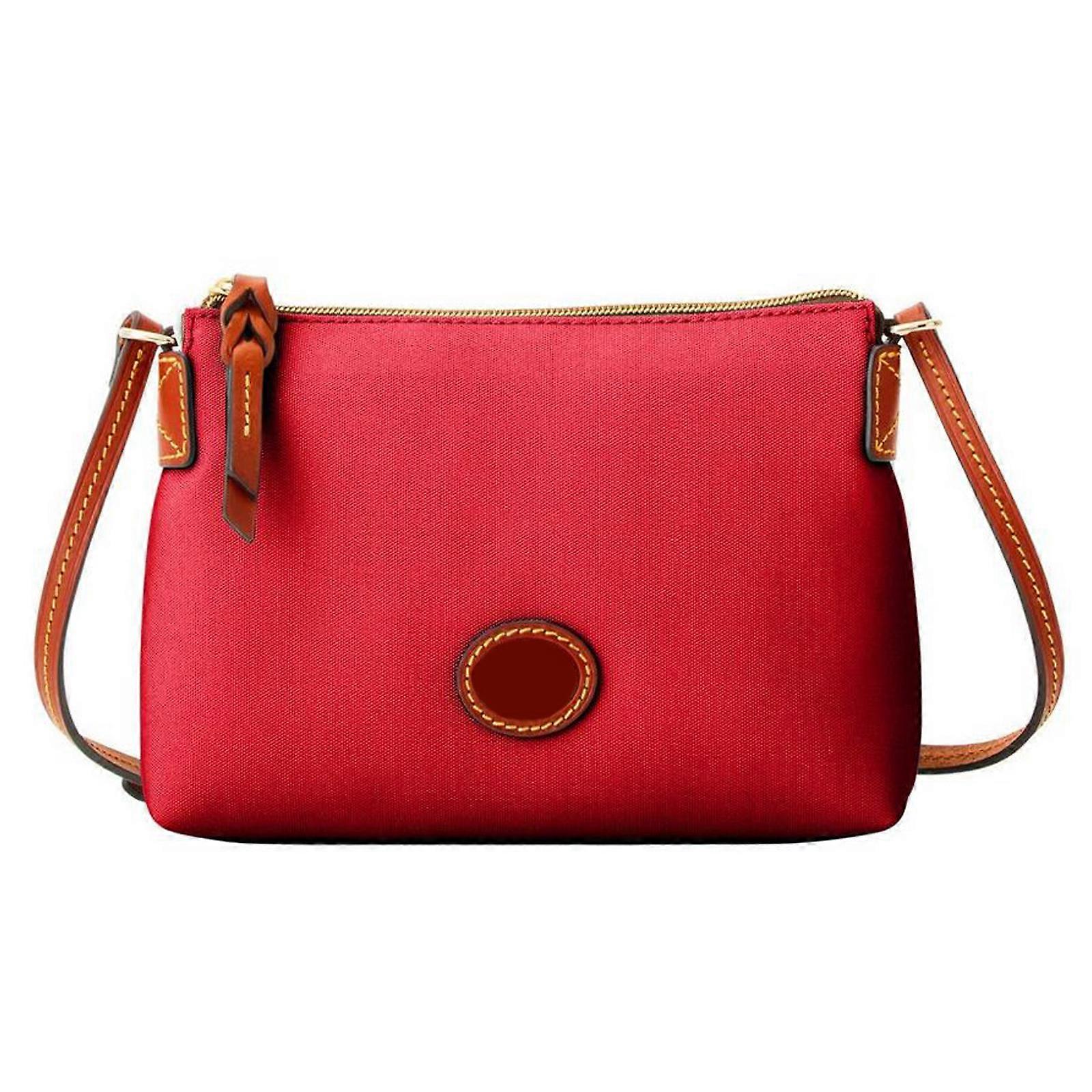 Retro Pendlare Lättviktig Mode Crossbody Flerfärgad Nylon Små Damväskor