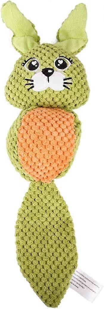 Dog Squeaky Toy Corduroy: Interactive Training Animal Soft Puppy Chew Toy Pet Teeth Toy for Small Medium Large Breeds Multicolor 1 -